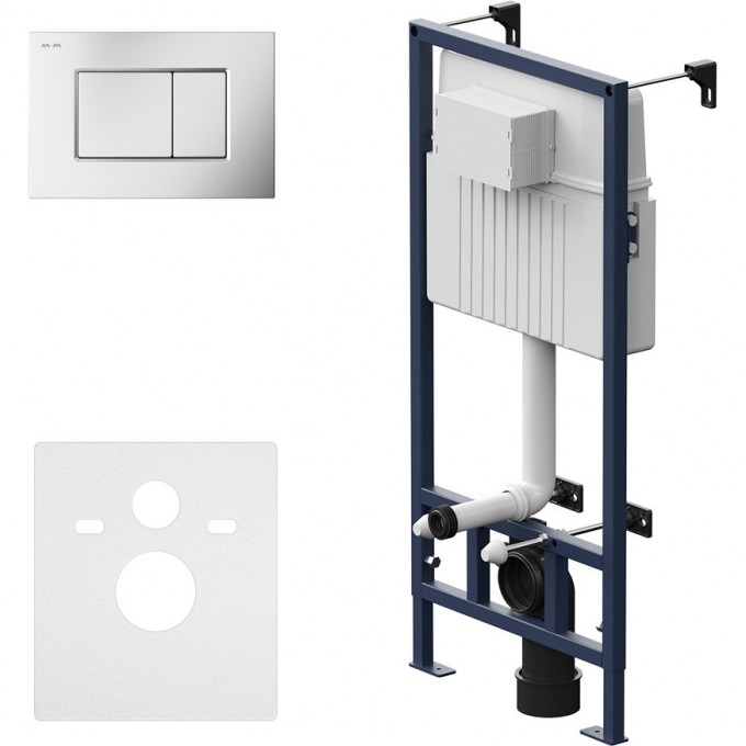 Инсталляция для подвесного унитаза с клавишей AM.PM I012707.0231