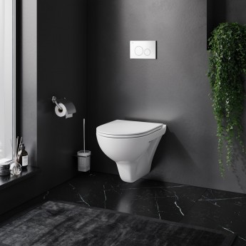 Комплект: инсталляция с подвесным унитазом FlashClean, с сиденьем микролифт и клавишей AM.PM GEM