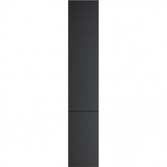 Шкаф-колонна AM.PM GEM подвесной, правый, 30 см, двери, push-to-open, цвет: черный матовый M90CHR0306BM