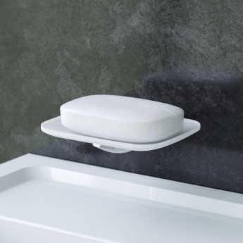 Стеклянная мыльница с настенным держателем AM.PM INSPIRE Стеклянная мыльница с настенным держателем AM.PM INSPIRE