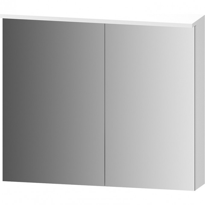 Зеркальный шкаф с подсветкой 80 см, белый глянец AM.PM SPIRIT M70MCX0801WG
