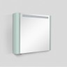 Зеркальный шкаф с подсветкой 80 см, правый, мятный AM.PM SENSATION M30MCR0801GG